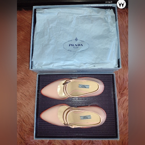 SOLD PRADA RUNWAY 2015 Pink Mary Jane Heels 🩷 PRICE IS FIRM🩷 - Picture 5 of 16
